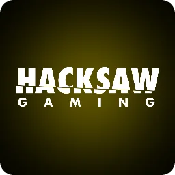 โลโก้ค่ายเกม HACKSAW GAMING ในแถบค่ายเกมหน้าแรก