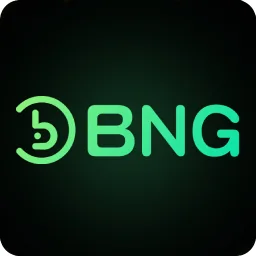 โลโก้ค่ายเกม BNG ในแถบค่ายเกมหน้าแรก